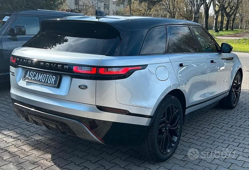 Usata Land Rover Range Rover Velar R-Dynamic 241 CV (177 kW) 2019 Grigio SUV