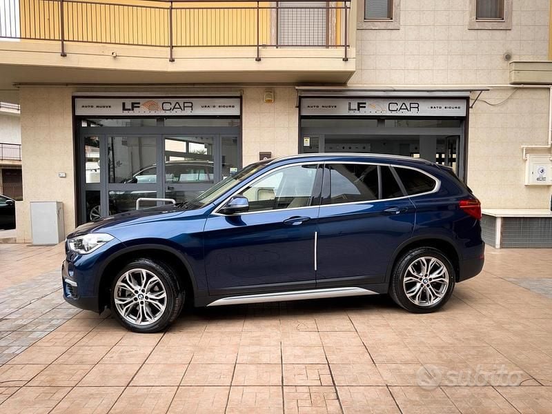 Usata BMW X1 xLine 150 CV (110 kW) 2019 Blu SUV