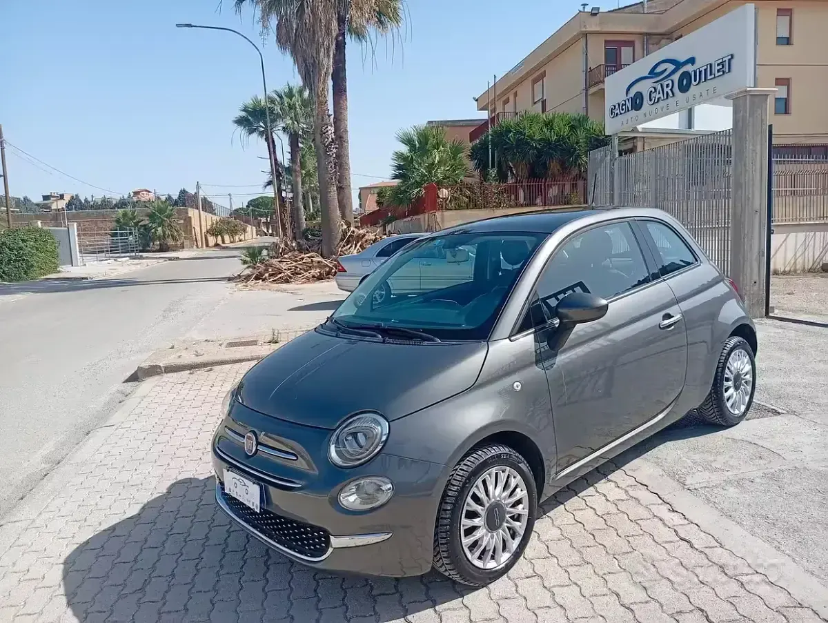 Usata Fiat 500 Lounge 69 CV (50 kW) 2016 Grigio Berlina