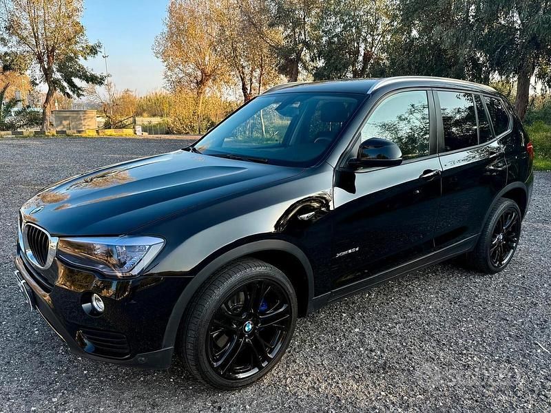 Usata BMW X3 xLine 190 CV (139 kW) 2015 Nero SUV