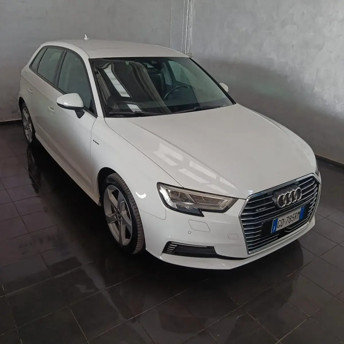 Usata Audi A3 149 CV (109 kW) 2021 Bianco Berlina