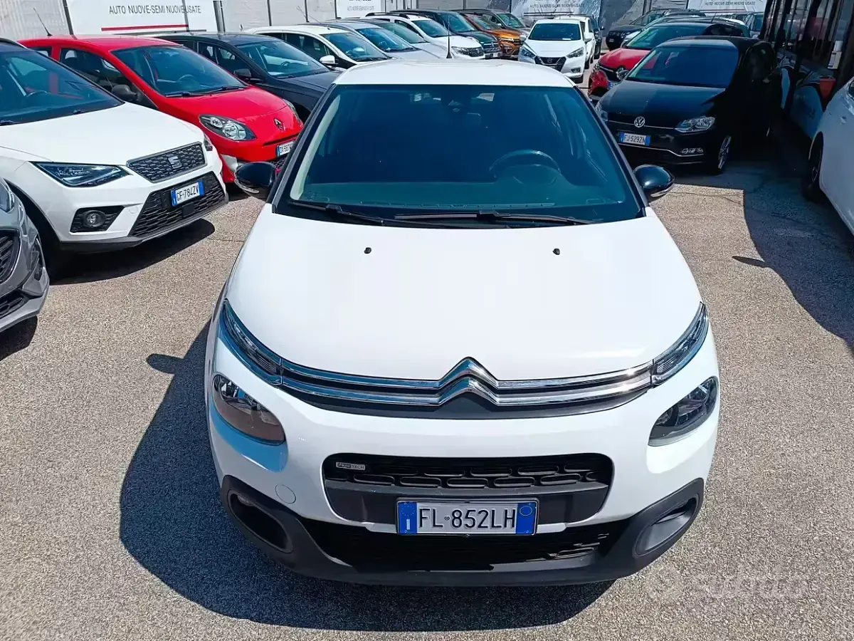 Usata Citroën C3 Feel 82 CV (60 kW) 2017 Bianco Berlina