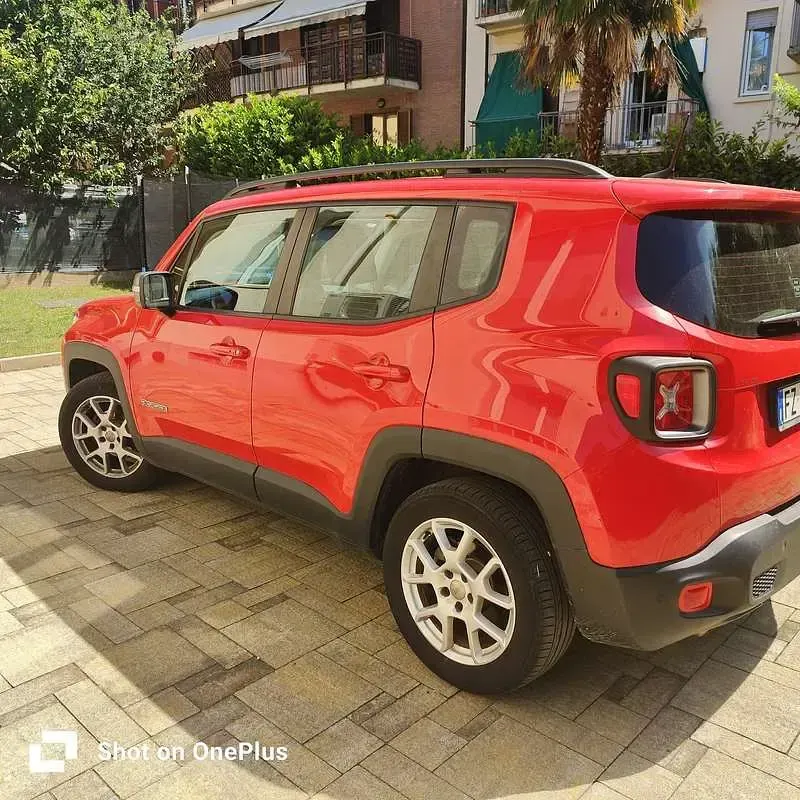 Usata Jeep Renegade Longitude 120 CV (88 kW) 2019 Rosso SUV