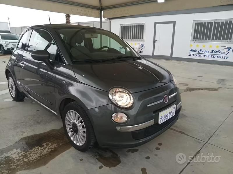 Usata Fiat 500 Lounge 69 CV (50 kW) 2013 Grigio Berlina