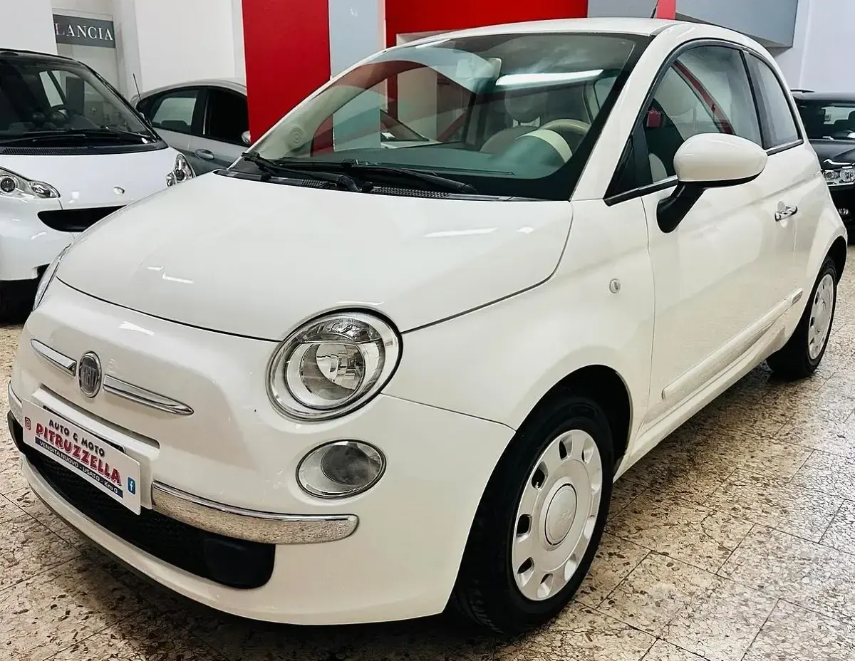 Usata Fiat 500 Pop 69 CV (50 kW) 2010 Bianco Berlina