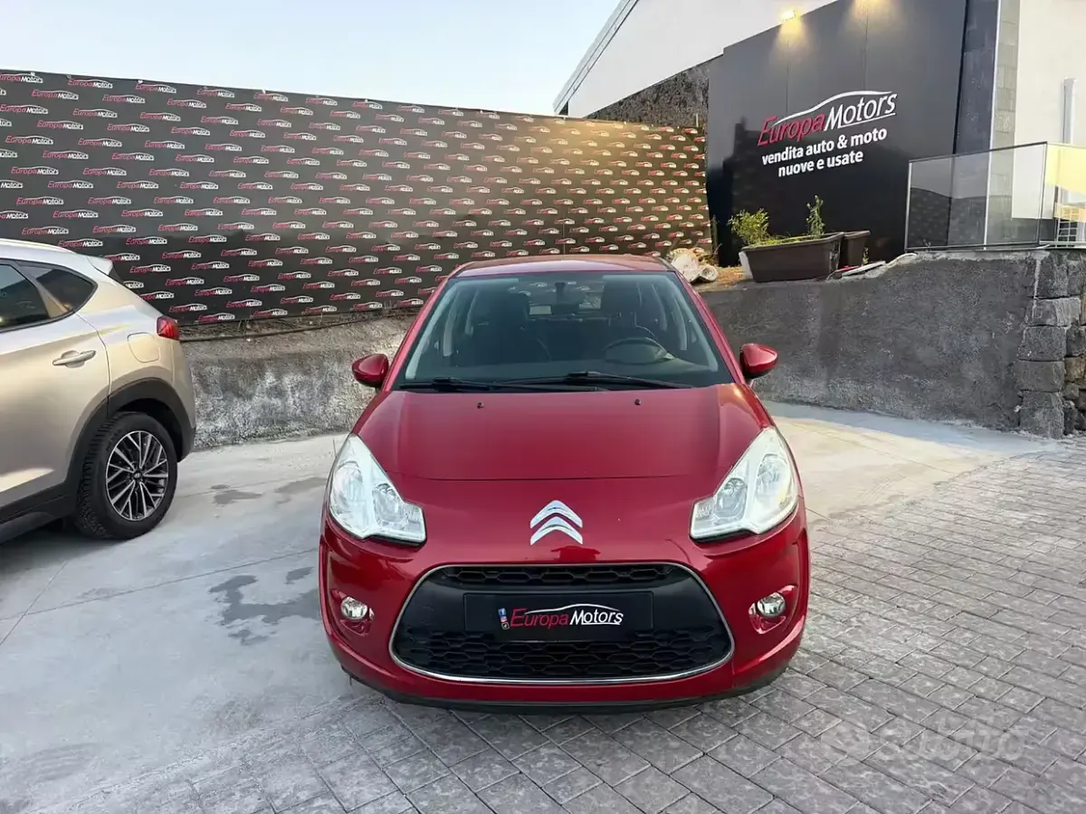 Usata Citroën C3 Exclusive 82 CV (60 kW) 2013 Rosso Berlina