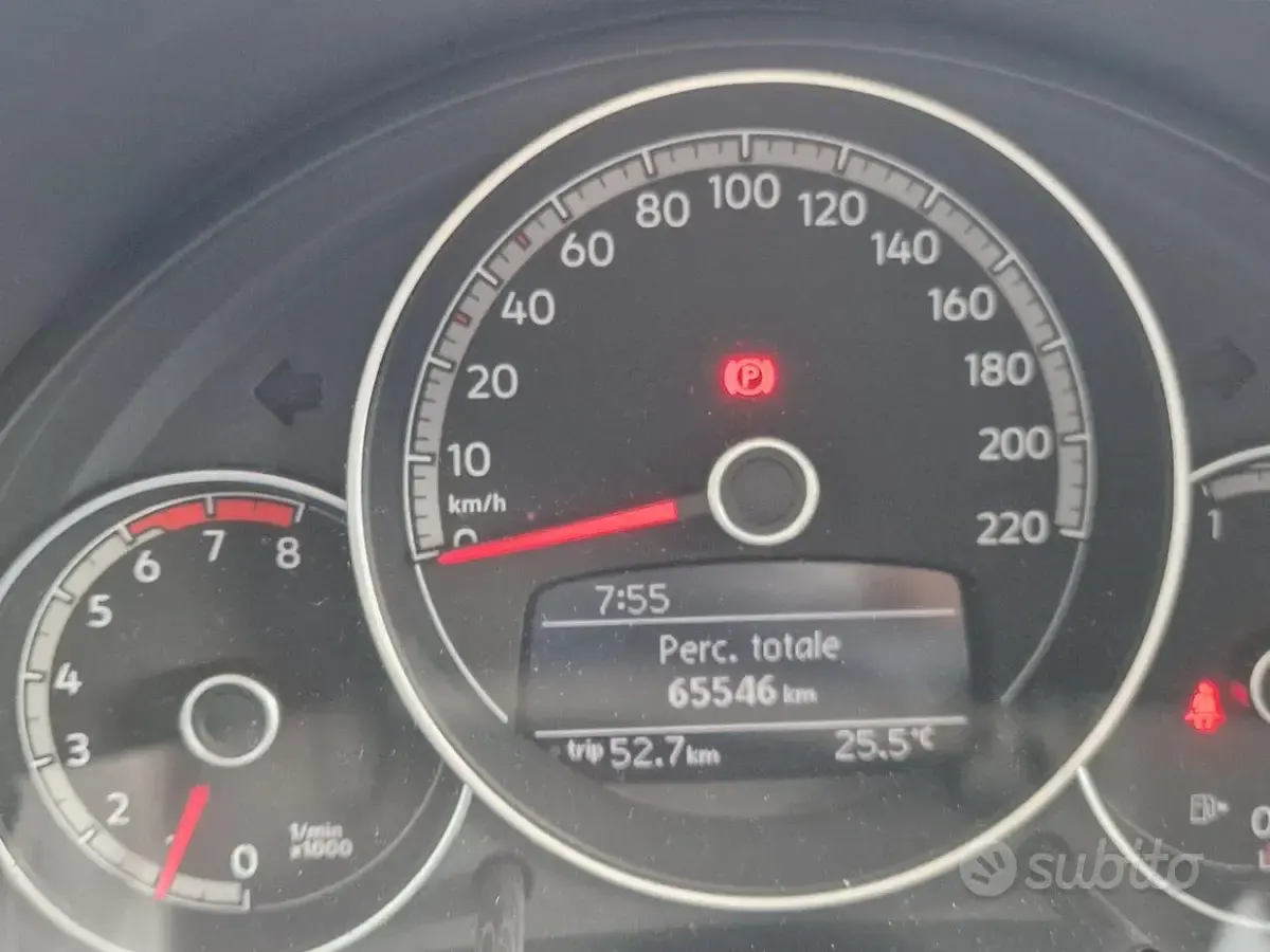 Usata VW up! 68 CV (50 kW) 2019 Nero Utilitaria