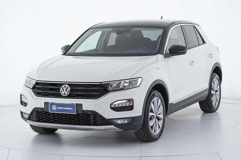 Bianco Usata 2021 VW T-Roc Style SUV | 18.900 € (Buon prezzo) - Immagine 1/4