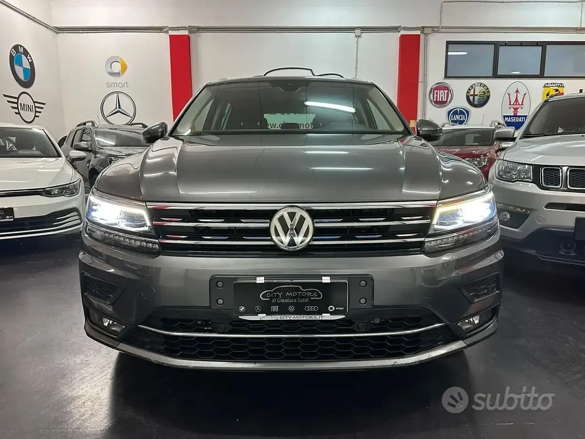 Usata VW Tiguan Style 150 CV (110 kW) 2018 Grigio SUV