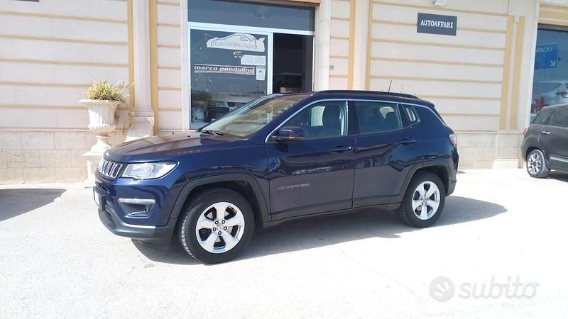 Usata Jeep Compass Longitude 120 CV (88 kW) 2018 Blu SUV