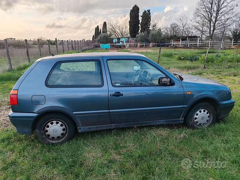 Usata VW Golf III 101 CV (74 kW) 1996 Grigio Berlina