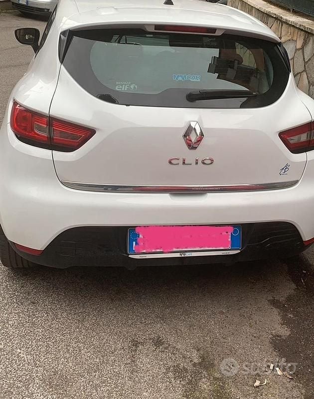 Usata Renault Clio IV 54 CV (39 kW) 2016 Bianco Berlina
