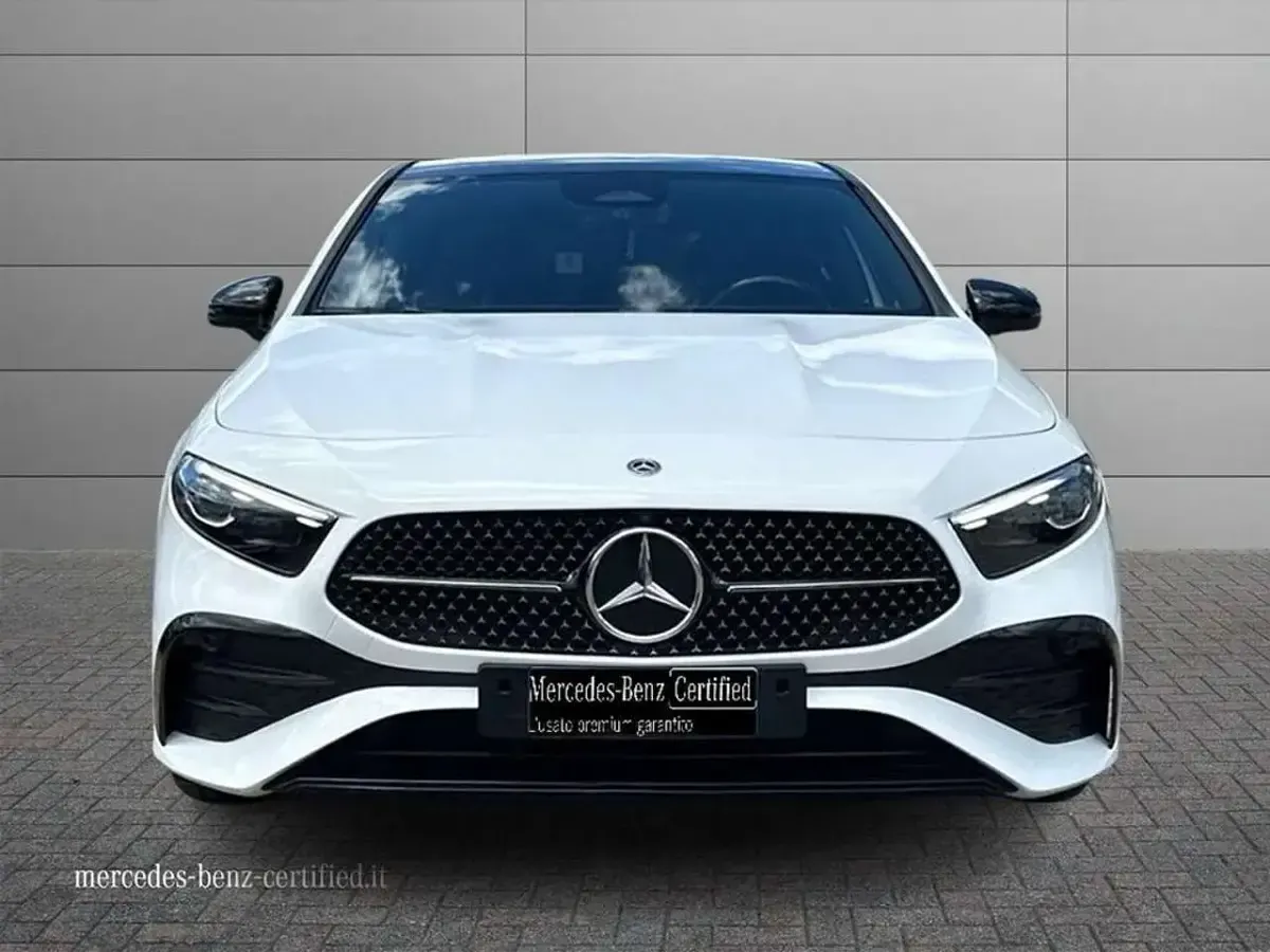 Usata Mercedes A200 AMG Line Premium Plus 150 CV (110 kW) 2024 Bianco Berlina