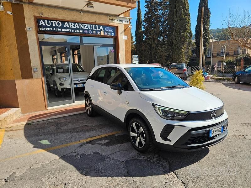 Usata Opel Crossland 110 CV (80 kW) 2021 Bianco SUV