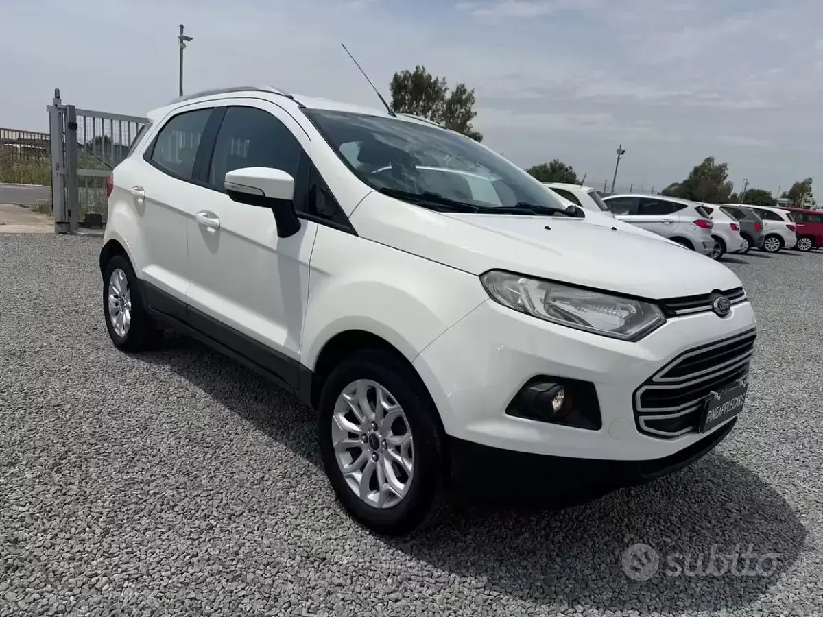 Usata Ford Ecosport 95 CV (69 kW) 2017 Bianco SUV