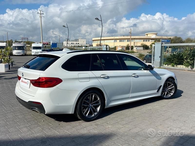 Usata BMW 520 M Sport 190 CV (139 kW) 2020 Bianco Station wagon