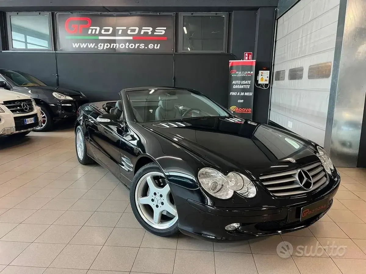 Usata Mercedes SL500 306 CV (225 kW) 2002 Cabrio