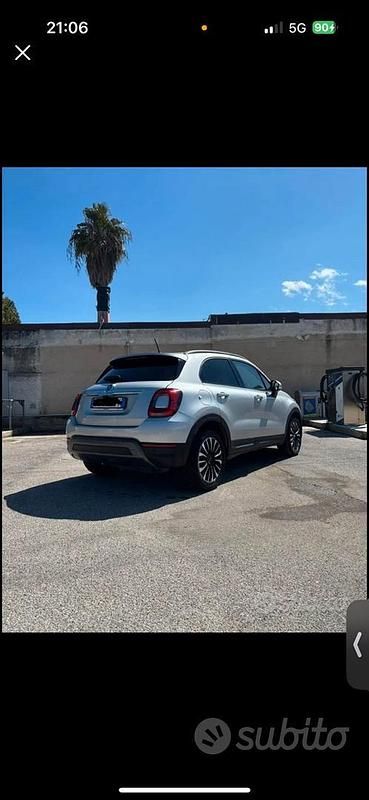 Usata Fiat 500X Cross 130 CV (95 kW) 2021 Grigio SUV