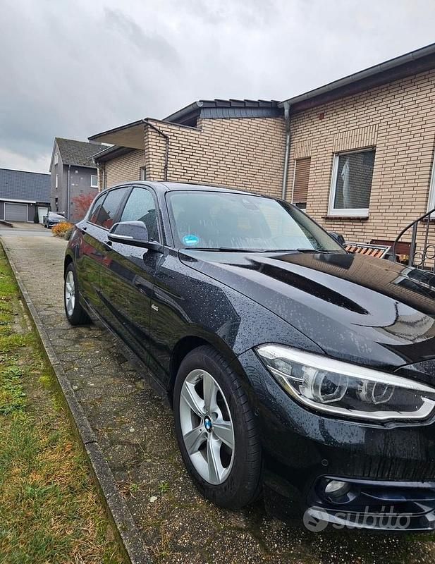 Usata BMW 116 Comfort Edition 2015 Nero Utilitaria