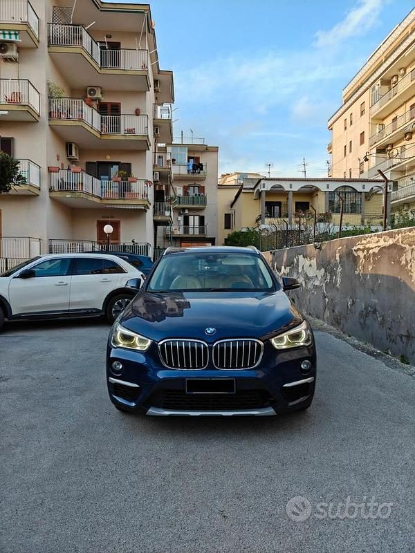 Usata BMW X1 xLine 150 CV (110 kW) 2017 Blu SUV