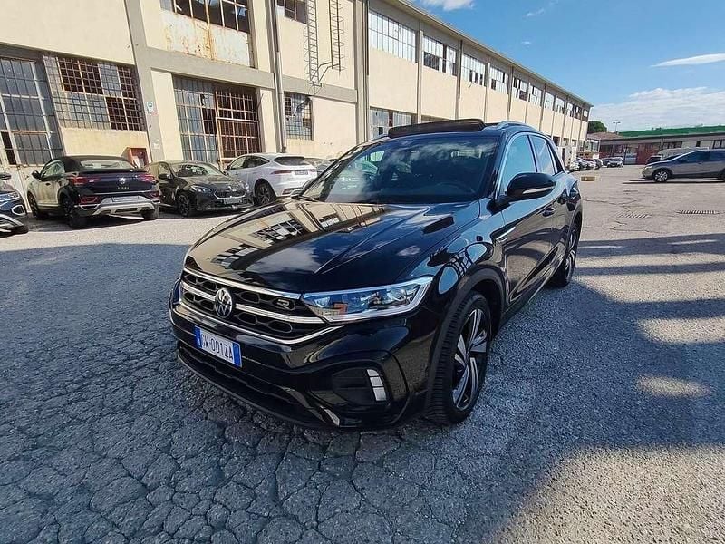 Usata VW T-Roc R-line 150 CV (110 kW) 2023 Nero SUV