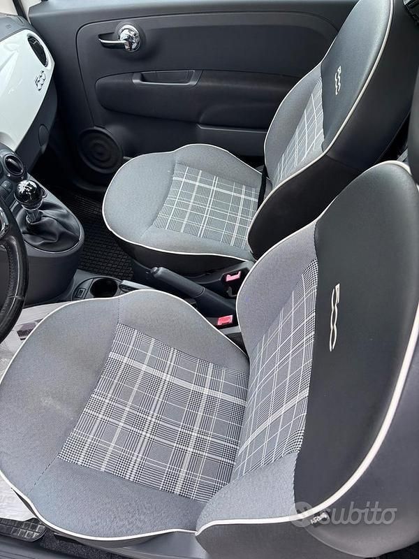 Usata Fiat 500 69 CV (50 kW) 2016 Bianco Utilitaria