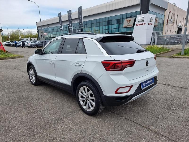 Usata VW T-Roc Life 150 CV (110 kW) 2022 Bianco SUV