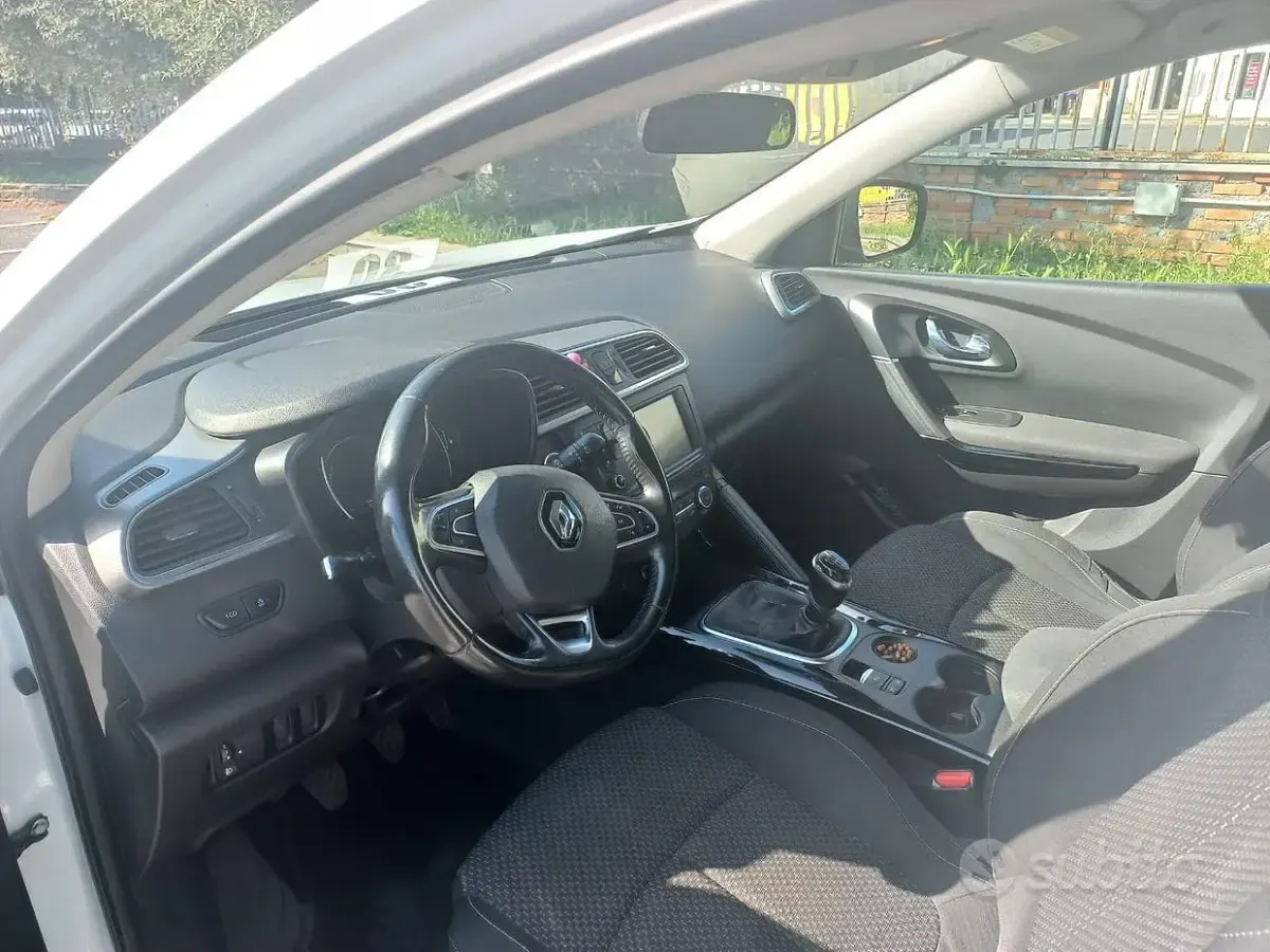 Usata Renault Kadjar 110 CV (80 kW) 2018 Bianco SUV