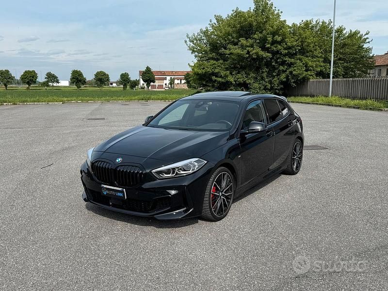 Usata BMW 128 M Sport 265 CV (194 kW) 2022 Blacksapphire metallic Berlina