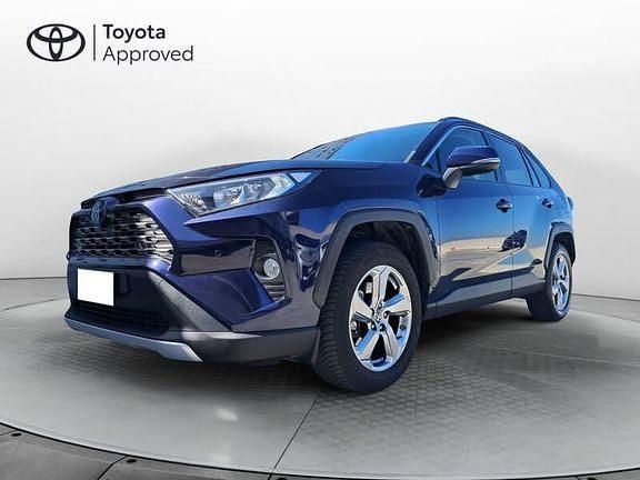 Usata Toyota RAV4 Hybrid 218 CV (160 kW) 2021 Blu SUV