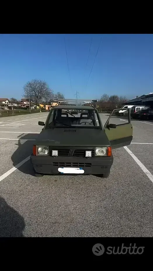 Usata Fiat Panda 4x4 50 CV (36 kW) 1992 Verde Utilitaria