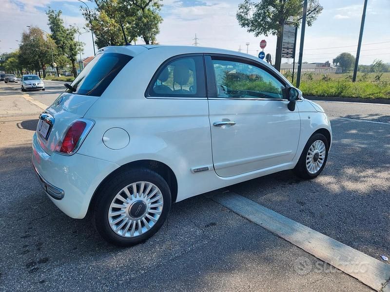 Usata Fiat 500 Lounge 69 CV (50 kW) 2008 Bianco Berlina