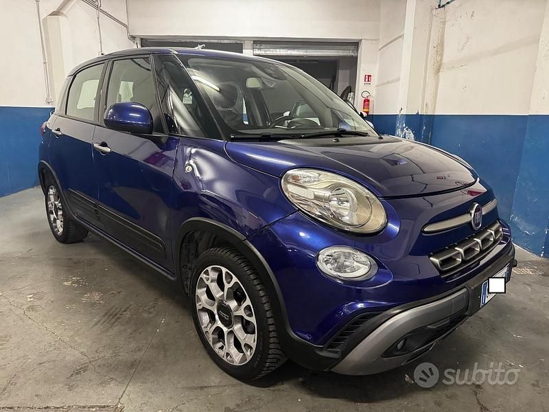 Usata Fiat 500L Cross 95 CV (69 kW) 2020 Blu Monovolume