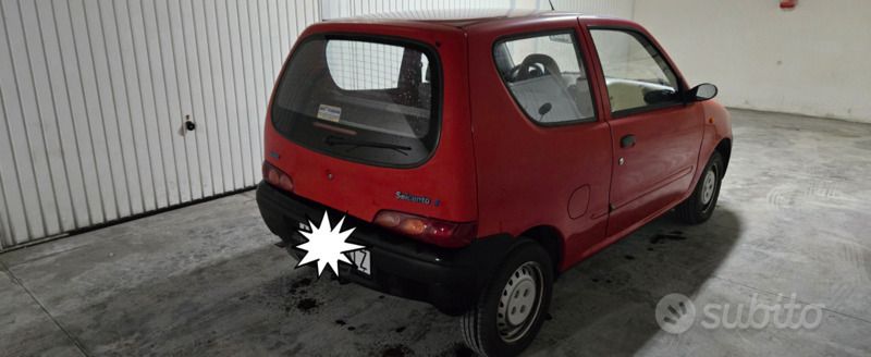 Usata Fiat 600 S 39 CV (28 kW) 1999 Rosso Utilitaria
