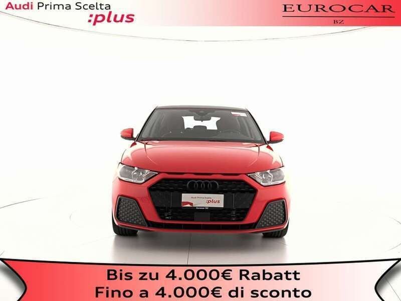Usata Audi A1 Sportback 110 CV (80 kW) 2022 Rosso misano perlato nero mito Utilitaria