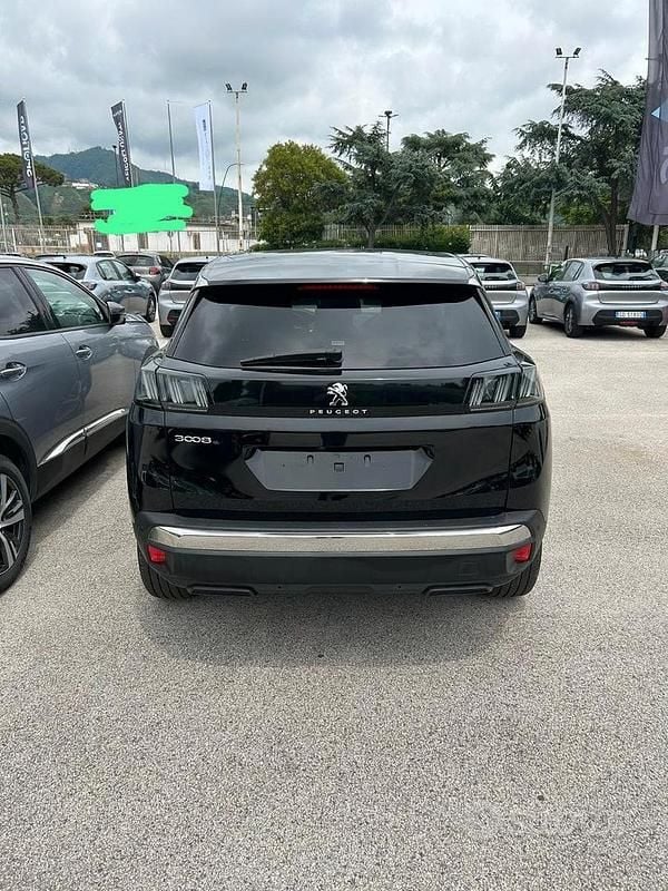 Usata Peugeot 3008 Allure 131 CV (96 kW) 2022 Nero Berlina