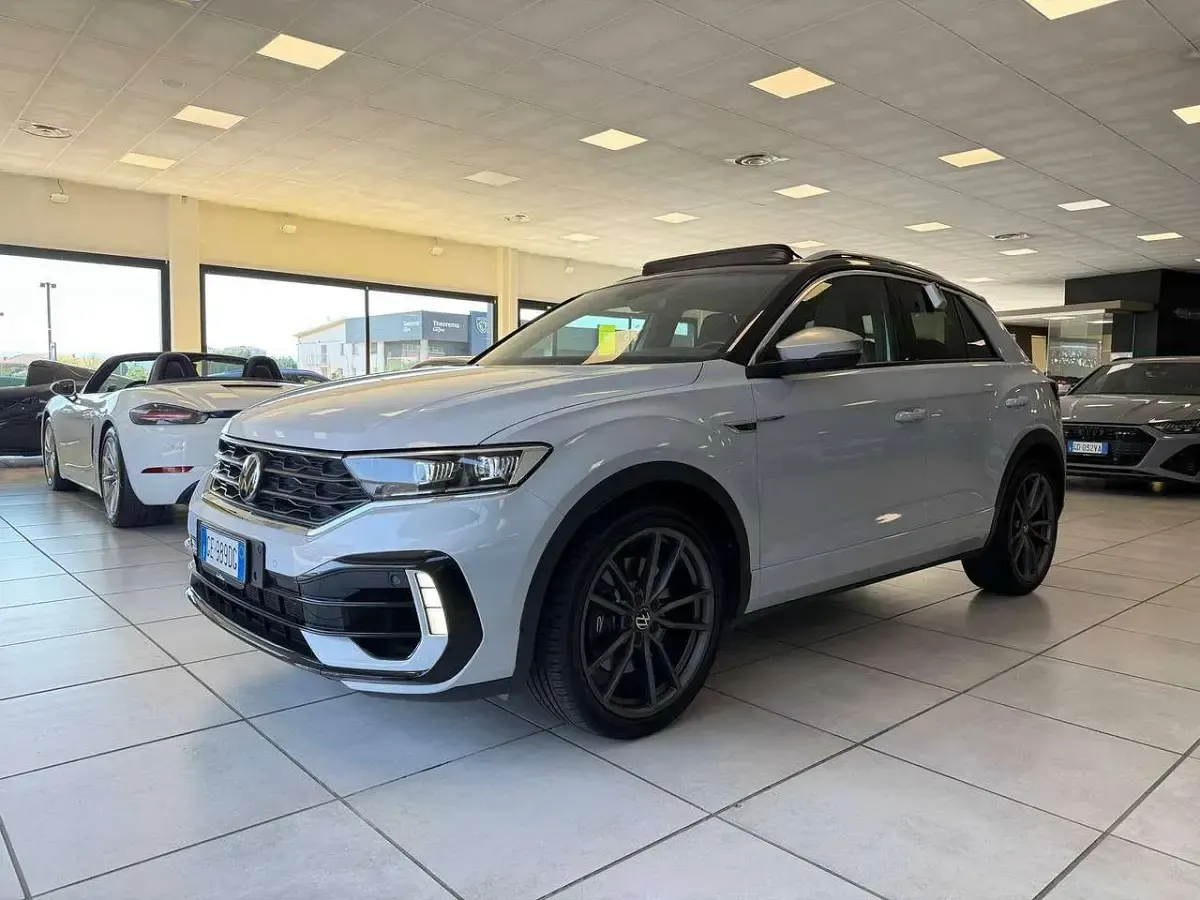 Usata VW T-Roc R 300 CV (220 kW) 2021 Bianco SUV