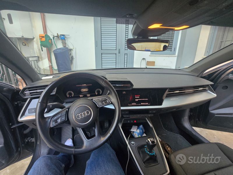 Usata Audi A3 Sportback 150 CV (110 kW) 2021 Grigio Utilitaria