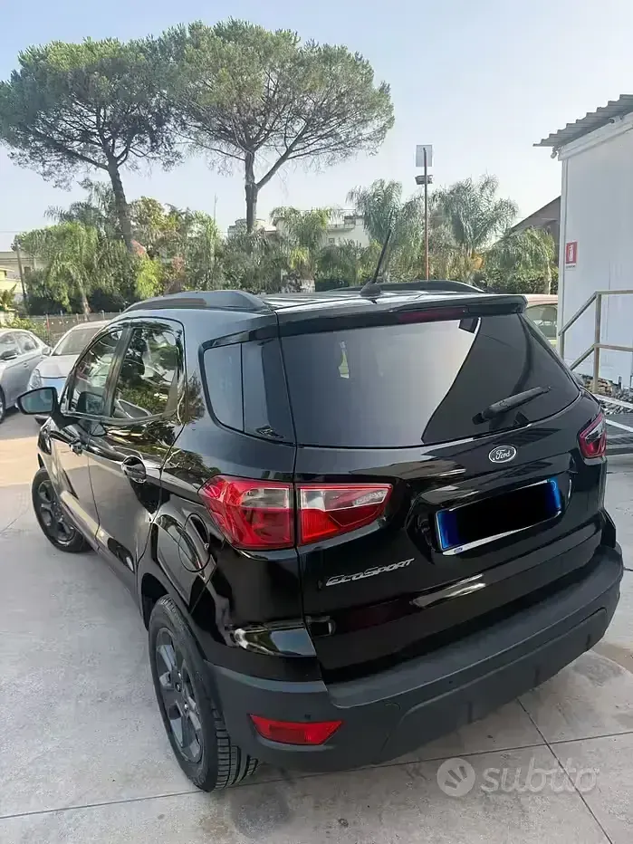 Usata Ford Ecosport Titanium 95 CV (69 kW) 2018 Nero SUV