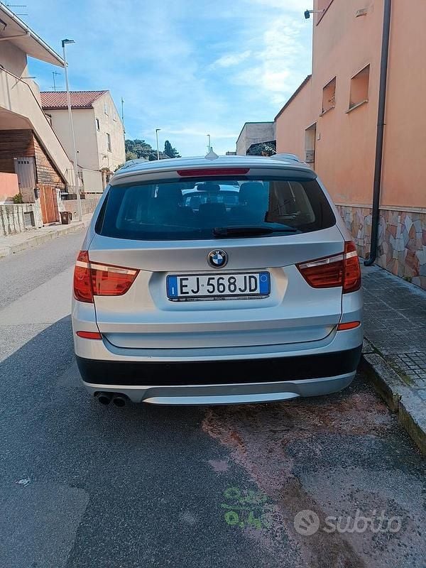 Usata BMW X3 143 CV (105 kW) 2011 Grigio SUV