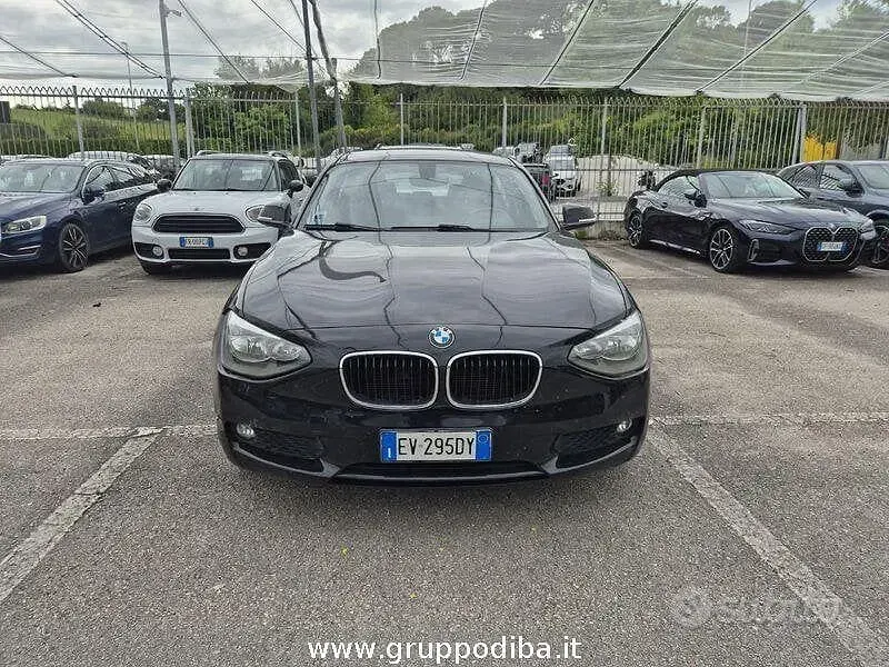 Usata BMW 114 Efficient Dynamics 95 CV (69 kW) 2014 Nero Utilitaria