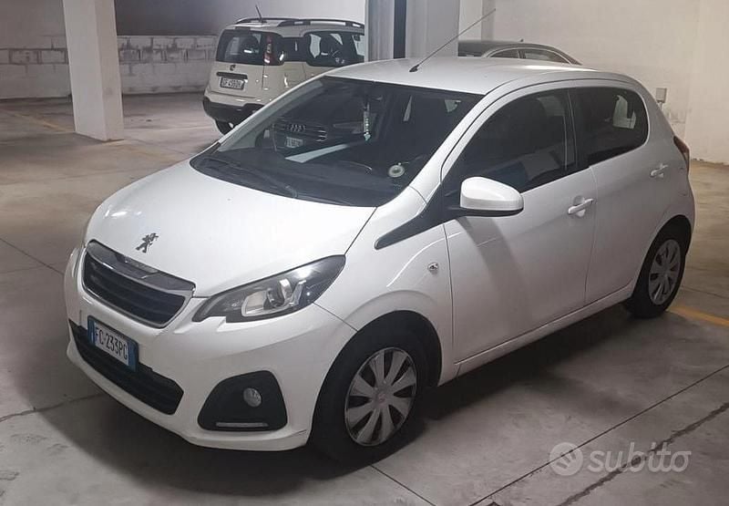 Usata Peugeot 108 82 CV (60 kW) 2017 Bianco Utilitaria