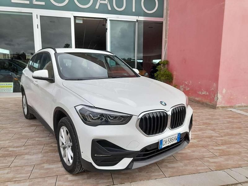 Usata BMW X1 Advantage 150 CV (110 kW) 2021 Bianco SUV