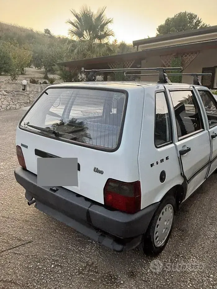 Usata Fiat Uno 45 CV (33 kW) 1992 Bianco Utilitaria