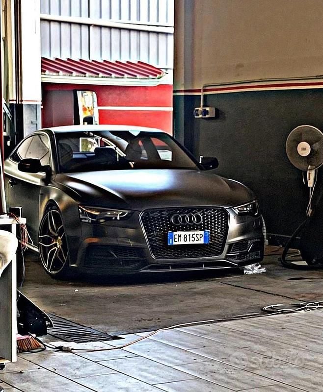 Usata Audi A5 245 CV (180 kW) 2012 Nero Coupé