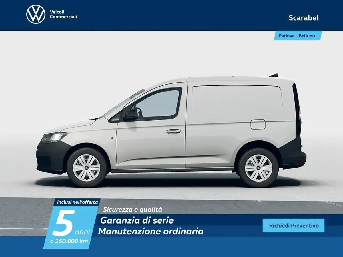 Nuova VW Caddy Business 122 CV (89 kW) 2026 Bianco Monovolume