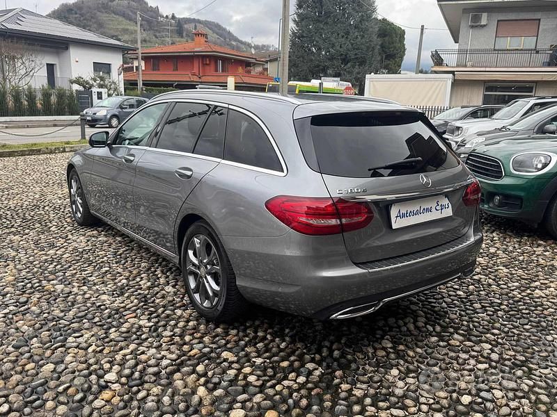 Usata Mercedes C180 Executive 116 CV (85 kW) 2015 Grigio Station wagon