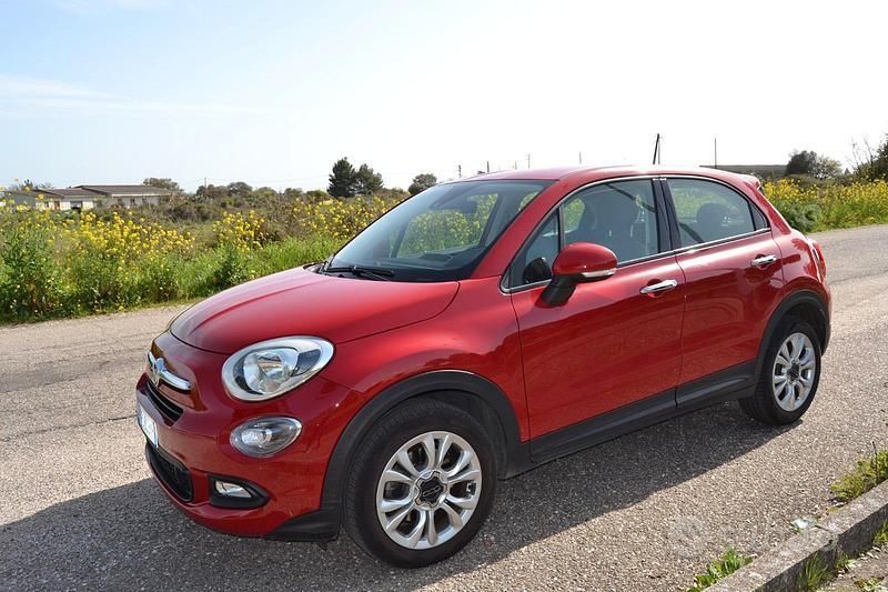 Usata Fiat 500X 95 CV (69 kW) 2016 Rosso SUV