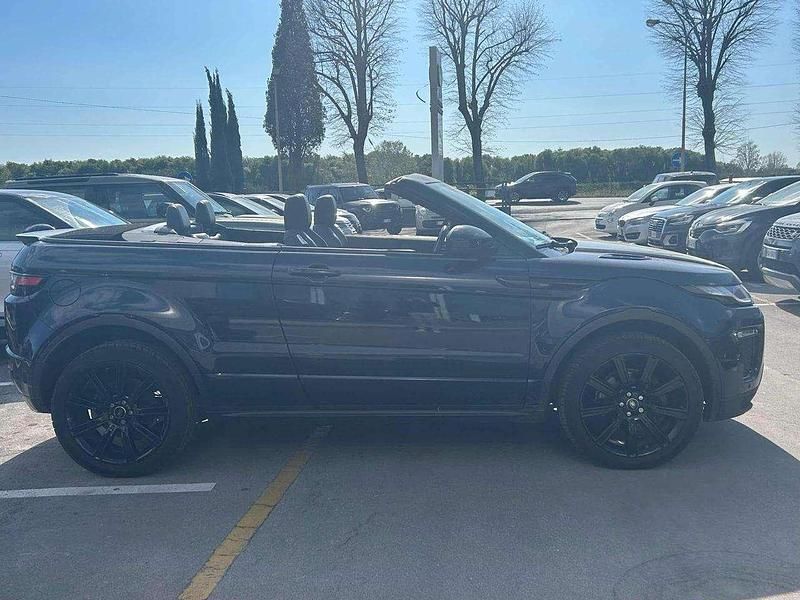 Usata Land Rover Range Rover evoque HSE Dynamic 241 CV (177 kW) 2016 Blu Cabrio