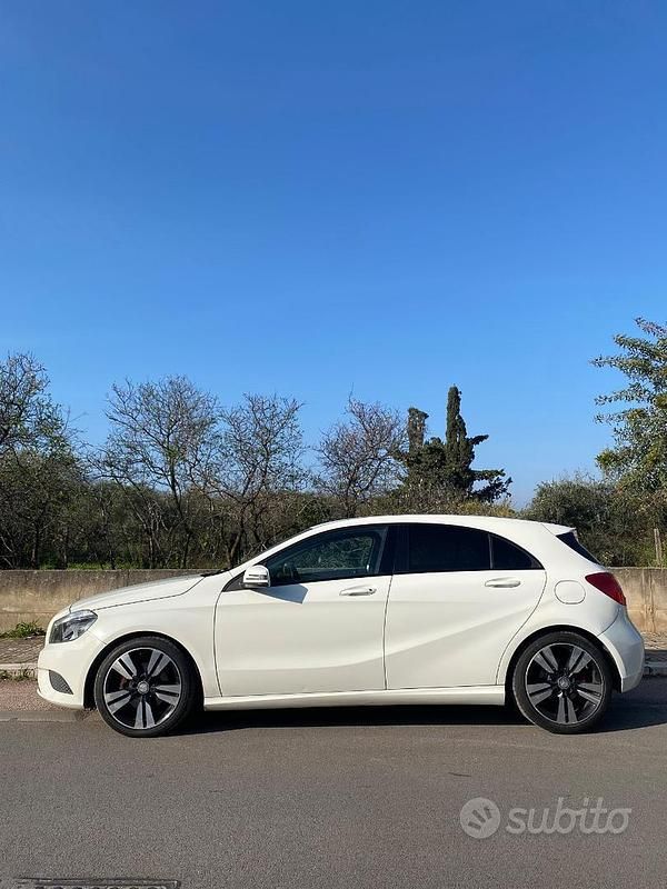 Usata Mercedes A200 Edition 136 CV (100 kW) 2014 Bianco Berlina